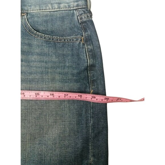 Preppy Old Navy Mini Blue Denim Skirt Size 8 Short Summer Beach Vacation Casual - Picture 6 of 9